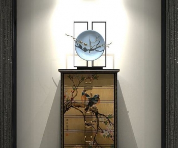 New Chinese Style Chest Of Drawers-ID:389881179