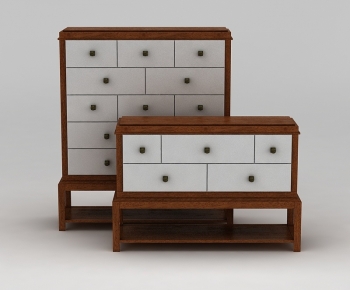 New Chinese Style Side Cabinet-ID:950108056