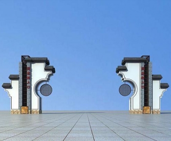 New Chinese Style Gate-ID:505996941