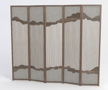 New Chinese Style Wooden Screen Partition-ID:981916909