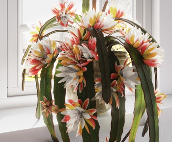 Modern Potted Green Plant-ID:720819004