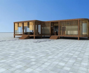 New Chinese Style Public Building-ID:549540048