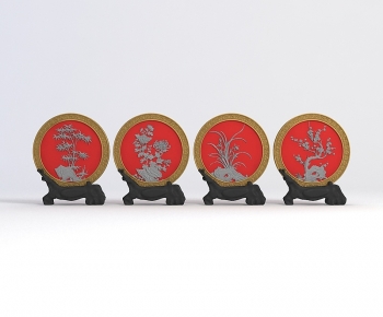 New Chinese Style Decorative Set-ID:399781941