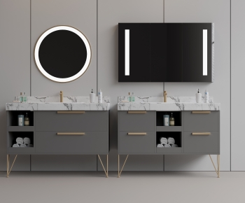 Modern Bathroom Cabinet-ID:251909973