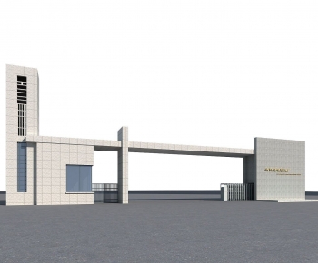 Modern Facade Element-ID:568968068