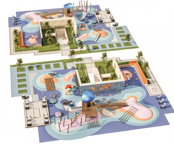 Modern Park Landscape-ID:448989981