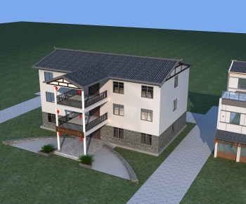 New Chinese Style Public Building-ID:180231091