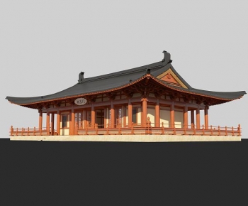 Chinese Style Ancient Architectural Buildings-ID:480144985