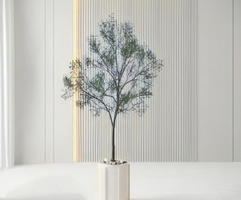 Modern Ground Green Plant Potted Plants-ID:350156079