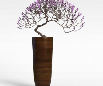 Modern Potted Green Plant-ID:335462093