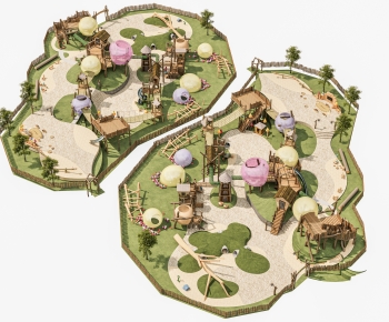 Modern Park Landscape-ID:819484005