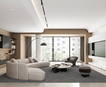 Modern A Living Room-ID:137166023