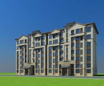 New Chinese Style Residential Building-ID:627981903