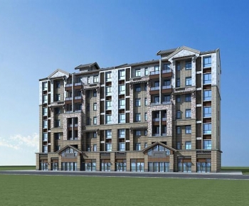 New Chinese Style Residential Building-ID:798326021