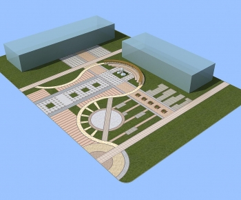 Modern Park Landscape-ID:806170943