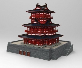 Chinese Style Tower-ID:331378943