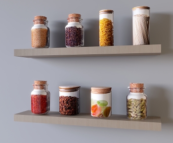 Modern Seasoning Jar-ID:749001989
