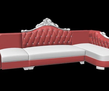 European Style Corner Sofa-ID:485557089