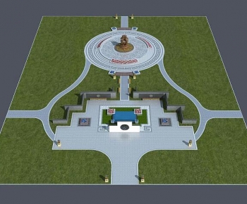 New Chinese Style Courtyard/landscape-ID:773165948