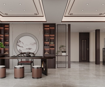 New Chinese Style Tea House-ID:299000025