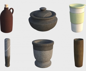 Modern Clay Pot-ID:679486991