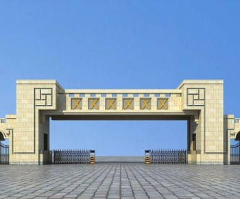 Simple European Style Gate-ID:544862031