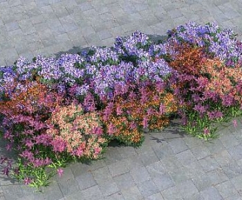 Modern Flowers And Grass-ID:309418925