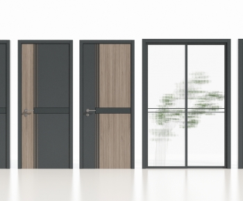 Modern Single Door-ID:838922029