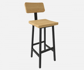 Nordic Style Bar Chair-ID:644382952
