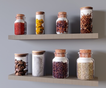 Modern Seasoning Jar-ID:592057945
