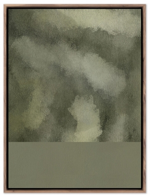现代墨绿装饰画-ID:406320119