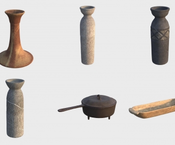 Modern Clay Pot-ID:563869547