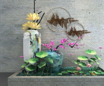 New Chinese Style Rockery Waterscape-ID:212157969