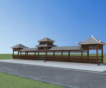 New Chinese Style Gallery Frame-ID:625132084