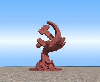 Modern Sculpture Sketch-ID:786709843