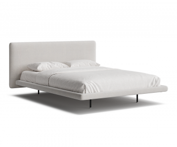 Modern Double Bed-ID:110629083