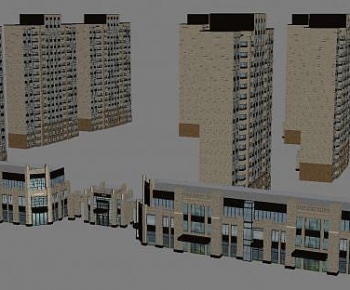 Modern Residential Building-ID:830775026