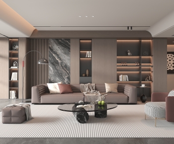 Modern A Living Room-ID:393409012