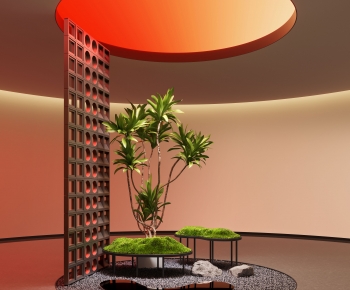 现代苔藓景观植物小品-ID:430315971