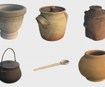 Modern Clay Pot-ID:372239115