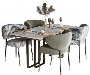 Modern Dining Table And Chairs-ID:854748967
