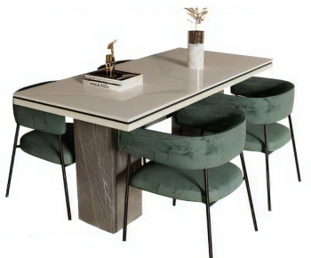 Modern Dining Table And Chairs-ID:906856069