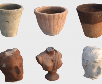 Modern Clay Pot-ID:444219191