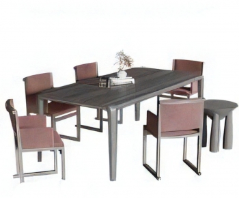 Modern Dining Table And Chairs-ID:190738921