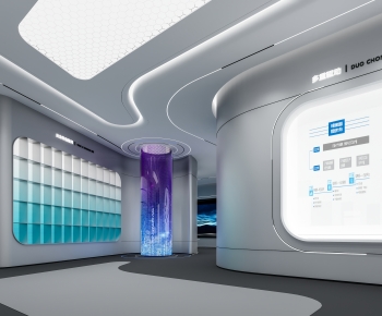 Modern Exhibition Hall-ID:156922104