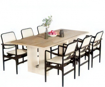 Modern Dining Table And Chairs-ID:420300018