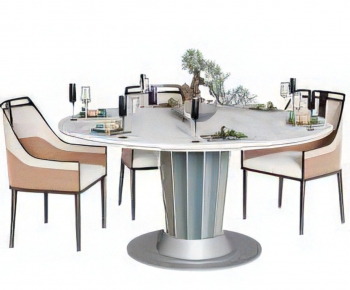 Modern Dining Table And Chairs-ID:825064901