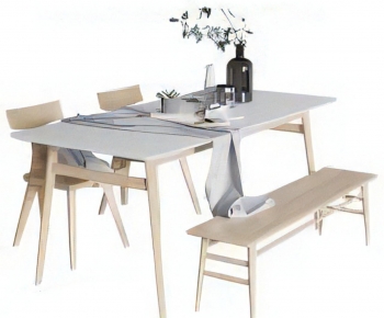 Modern Dining Table And Chairs-ID:285770929