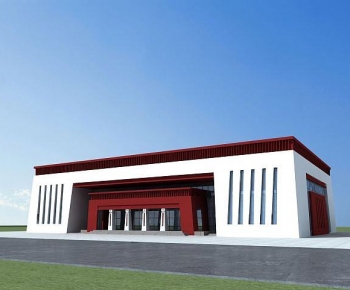 New Chinese Style Architecture Of Artistic Style-ID:734595066