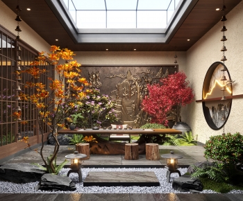New Chinese Style Courtyard/landscape-ID:287271028